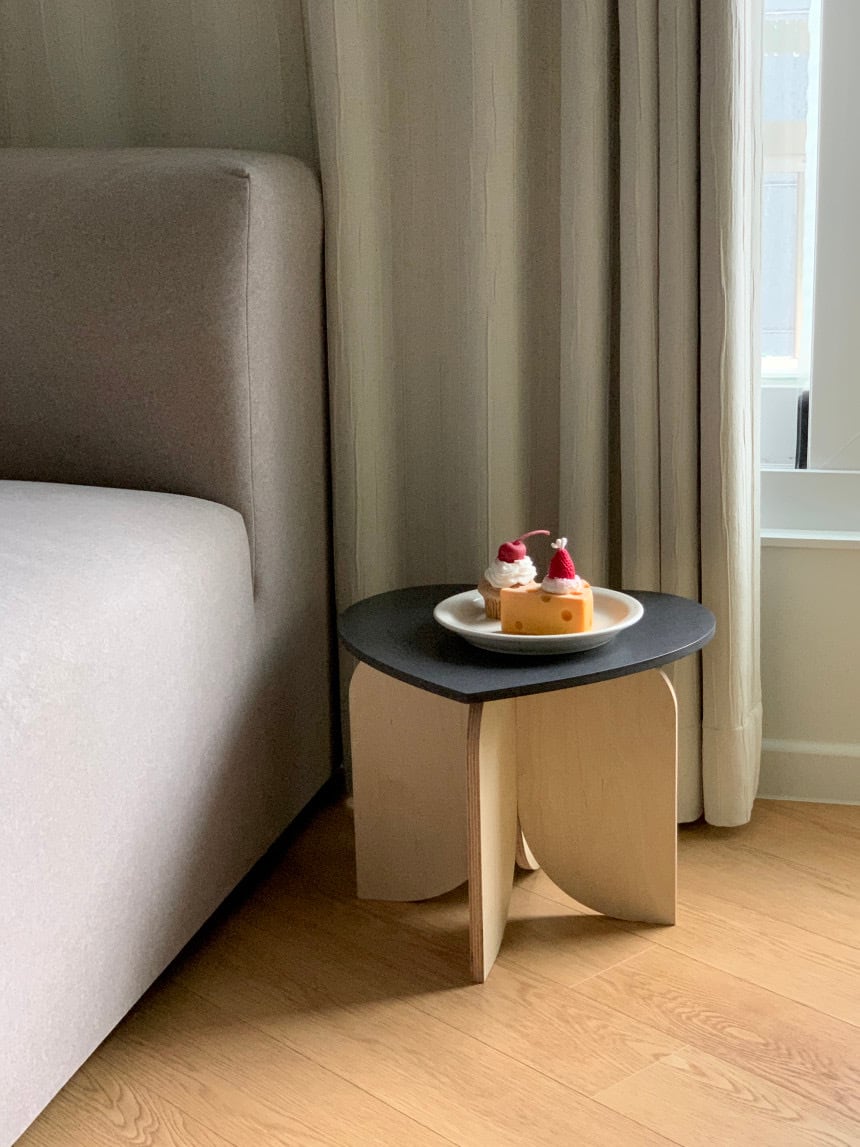 heart mini table 2colors / ハート ミニ テーブル サイドテーブル