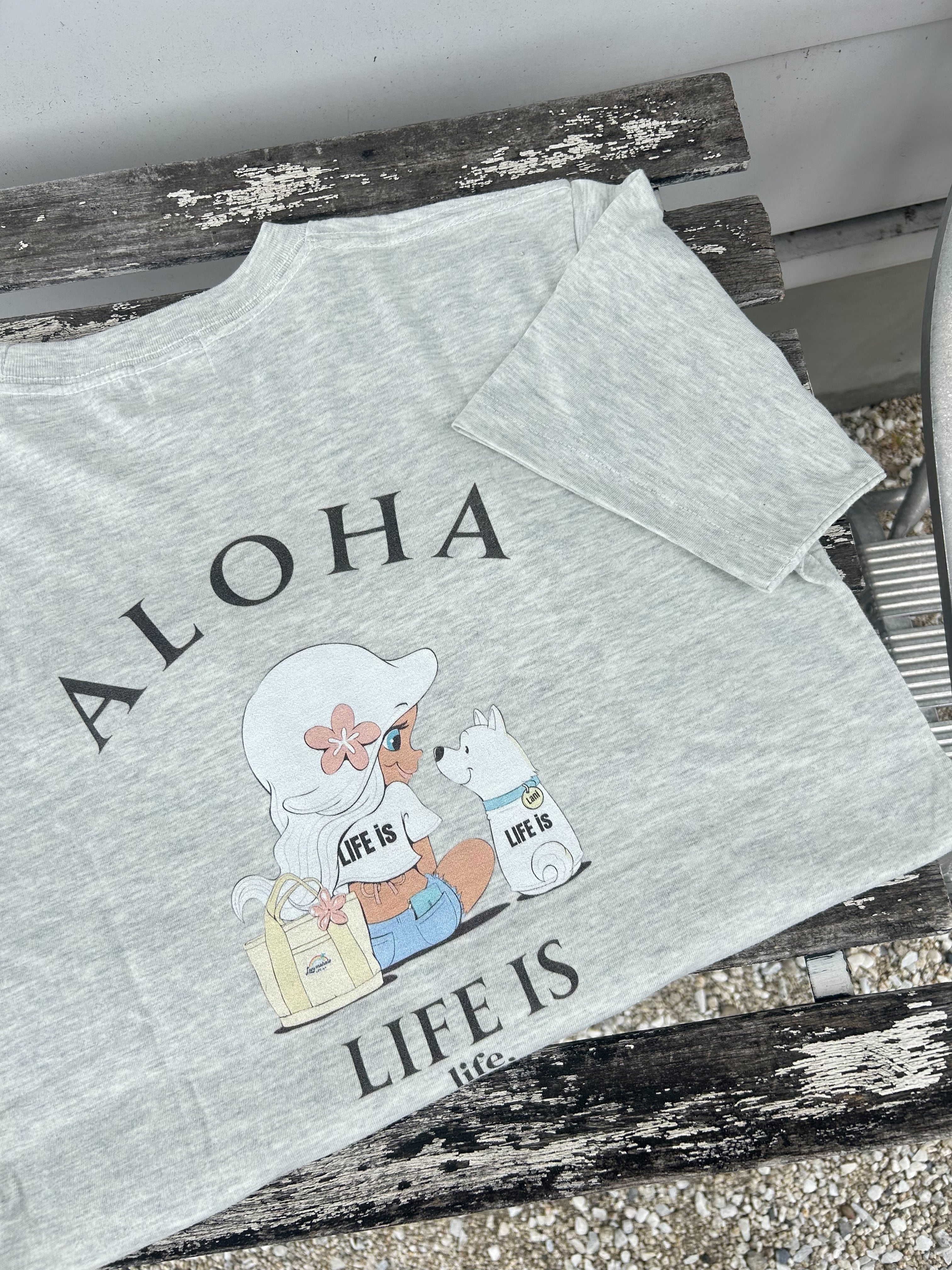LIFE is × mapuaコラボ Lani 半袖Tシャツ ¥6,800+tax