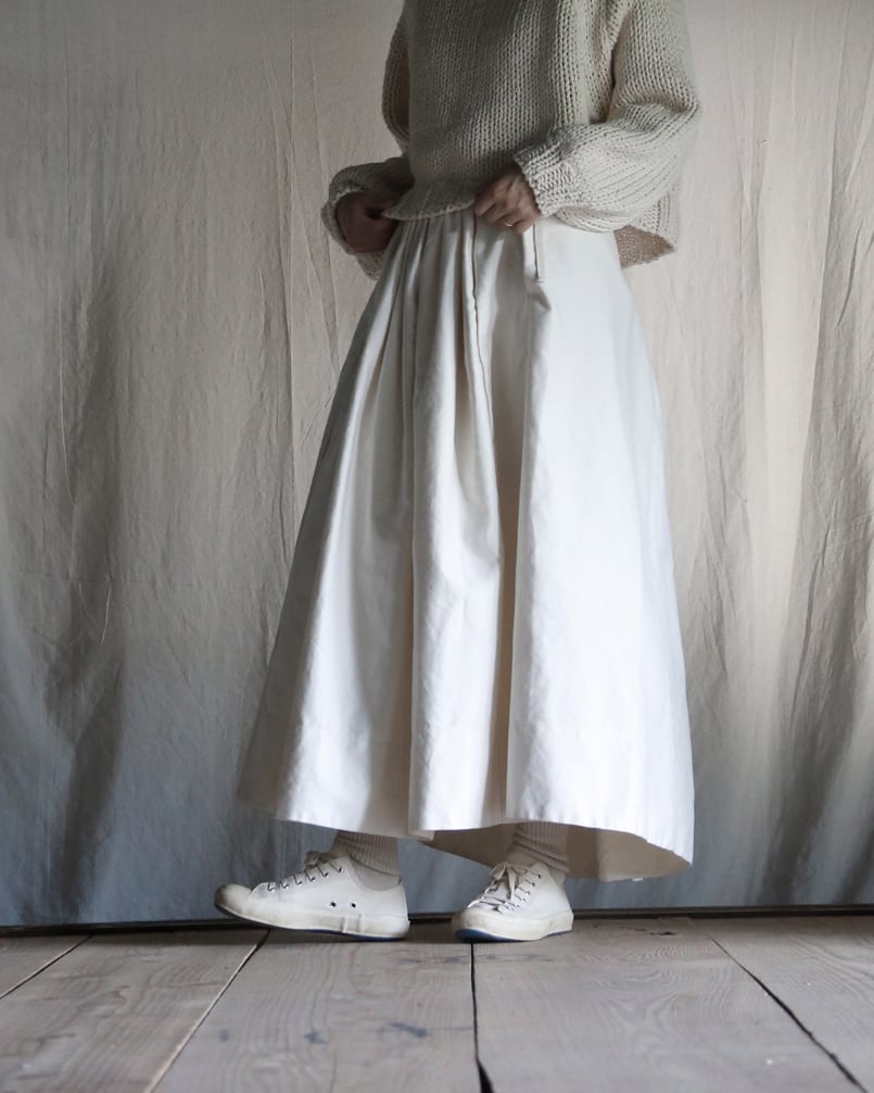 quitan / FARMER'S SKIRT / ecru
