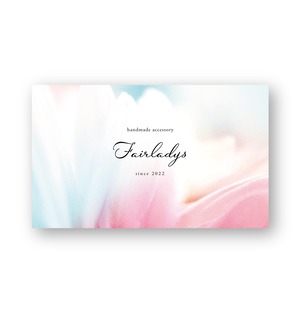 フラワーカラーデザイン｜ アクセサリー台紙 ｜ cd_00296_N