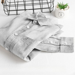Smoky Gradient Pattern Shirt / スモーキー グラデーション パターン シャツ
