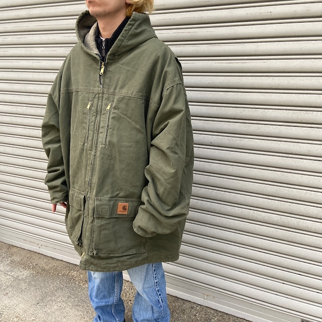 『送料無料』Carhartt カーハート　ジャクソンコート　4XL 内ボア　ビッグサイズ