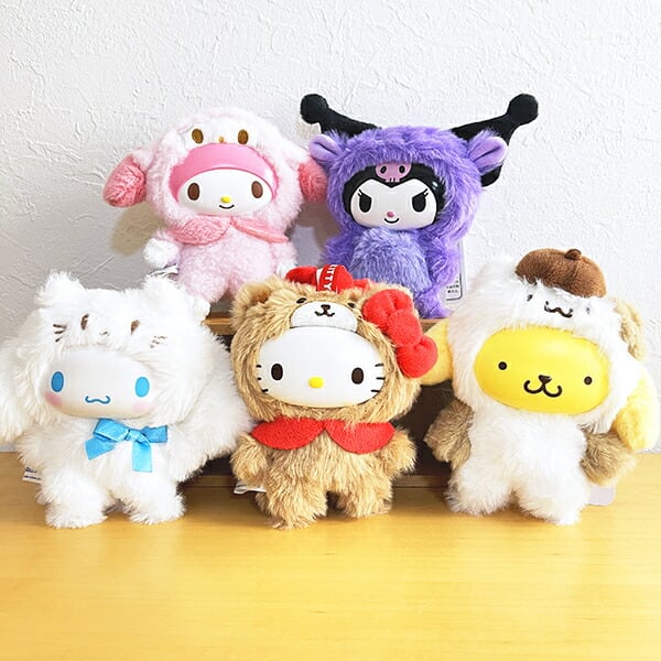 サンリオ ポムポムプリン ファインフェイスミニ マスコット おともだち