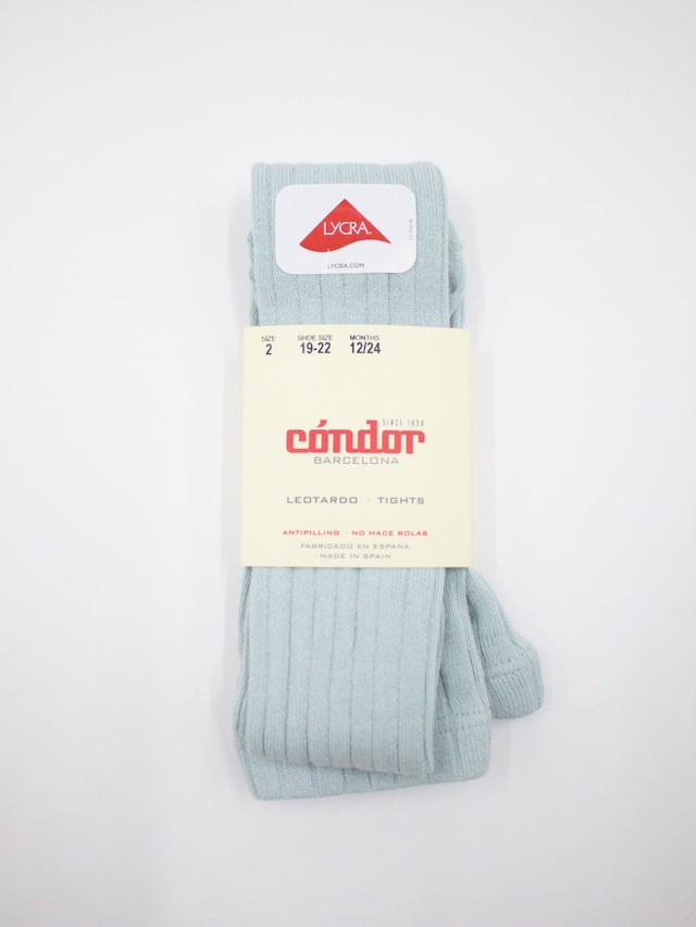 Condor  basic rib tights  495 SEA MIST   0 2size　