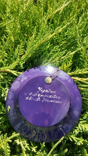 ペトリキフカ・プレート 10cm （Khomenko）