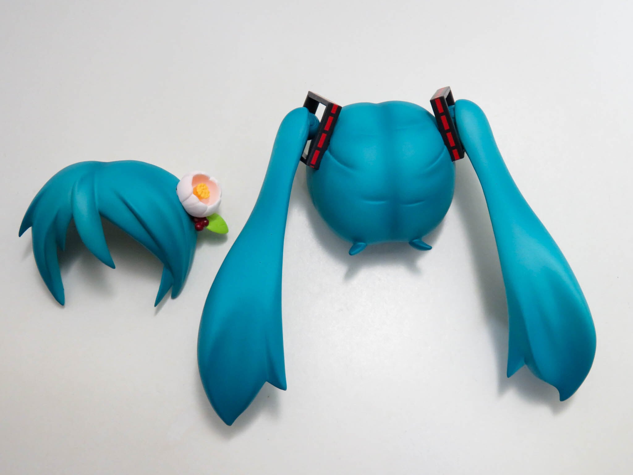 再入荷(A-ランク)【333】 初音ミク 浴衣Ver. 夏椿 髪パーツ ツインテール ねんどろいど