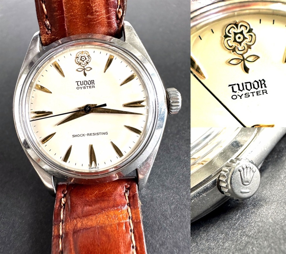 チュードル TUDOR 7934 オイスター デカバラ Cal.1156 手巻き メンズ  