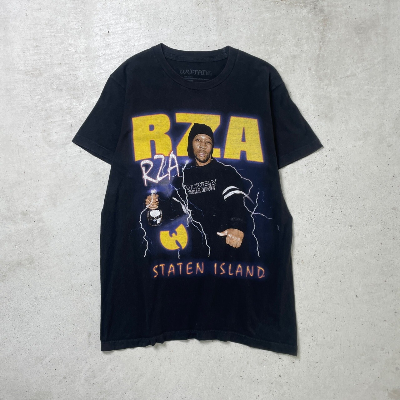 WU-TANG CLAN RZA STATEN ISLAND リッザ ラップT バンドTシャツ バンT 