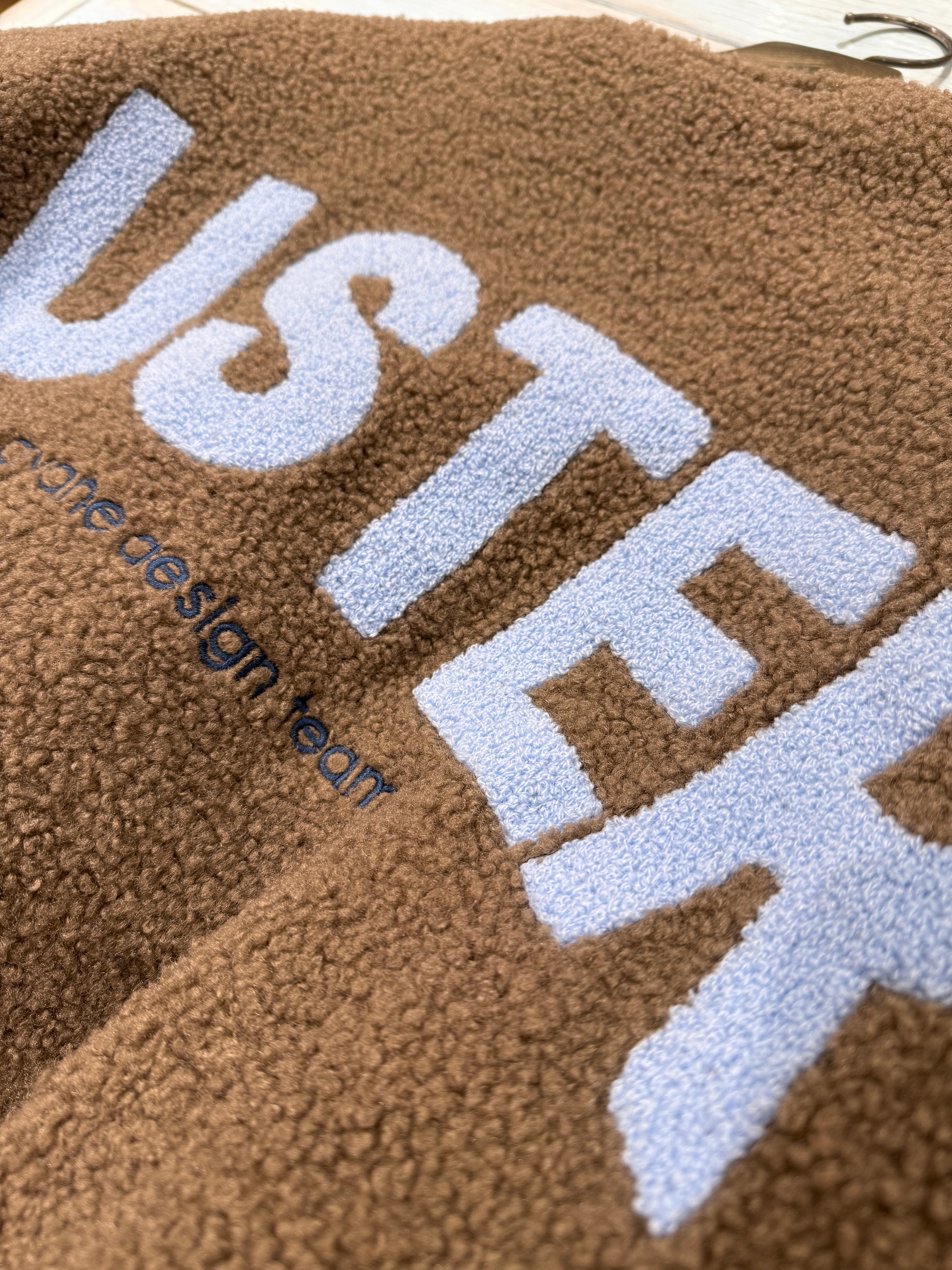 バックロゴ刺繍ボアブルゾン 875804 ayane | andyou2016