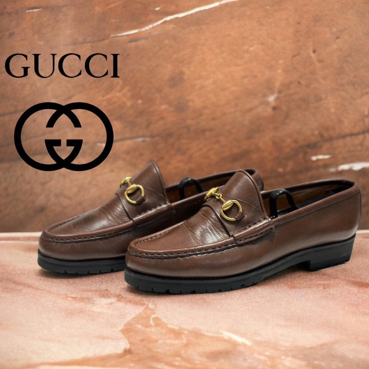 gucci グッチ ホースビットローファー 35ハーフ 22.5cm レディース 