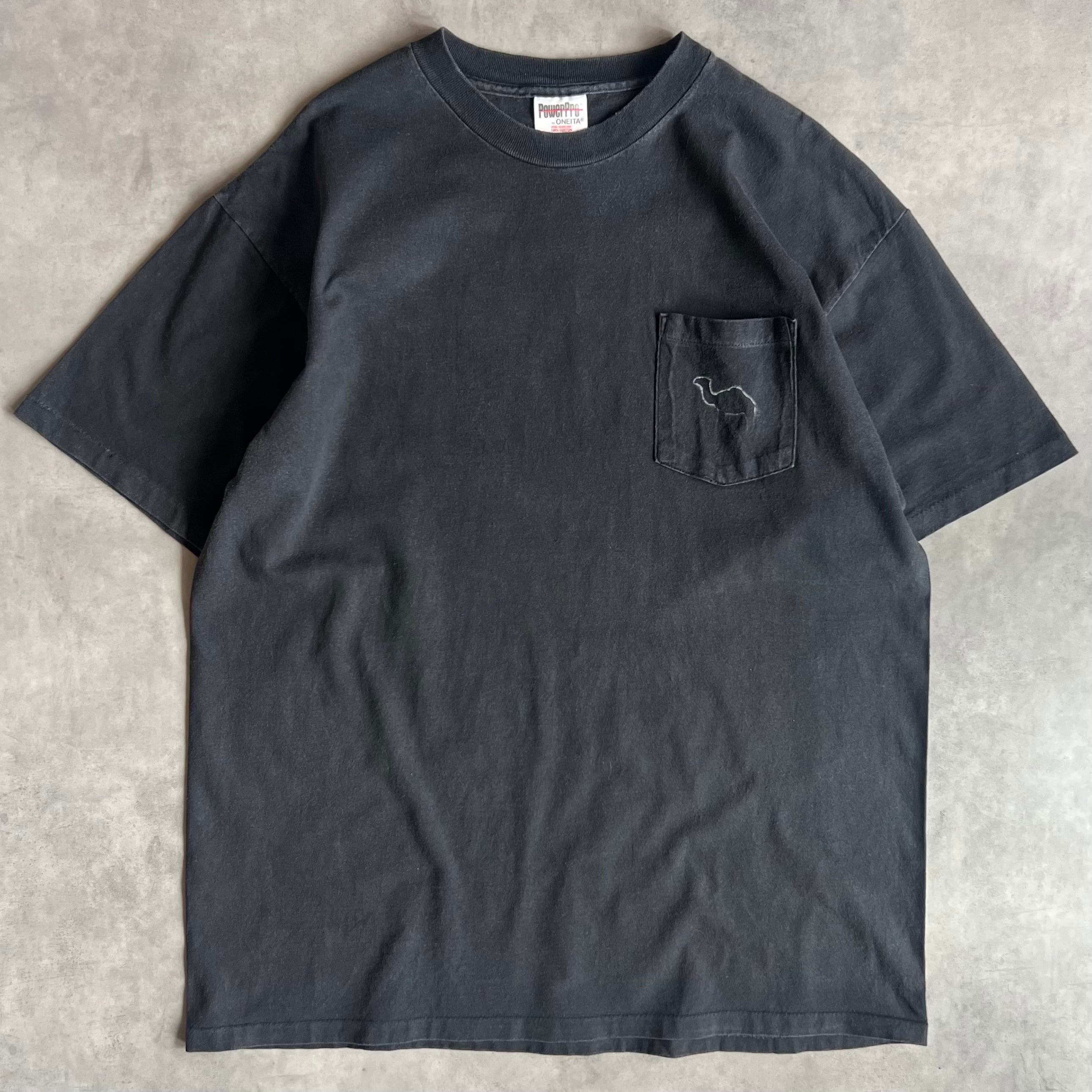 キャメル　Camel ビンテージ　プロモ　Tシャツ　90s　未使用　未着用 90s CAMEL pocket tshirt キャメル tシャツ | SHUMI