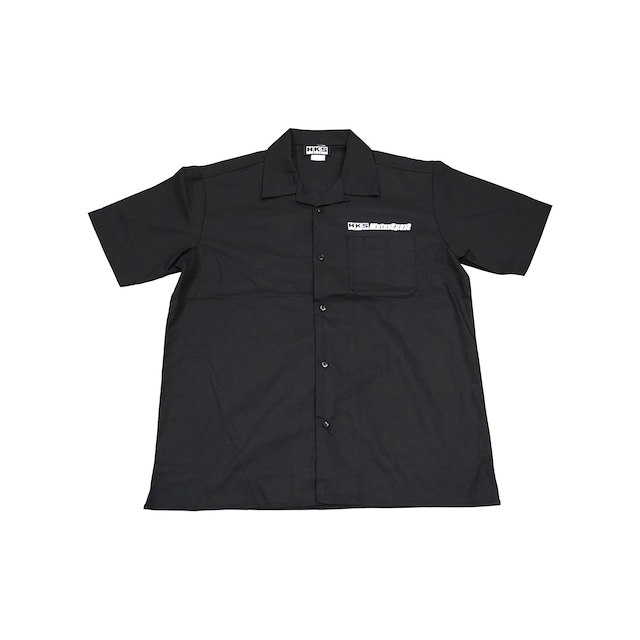 HKS MOTOR SPORT SHIRT BLACK No.262-5