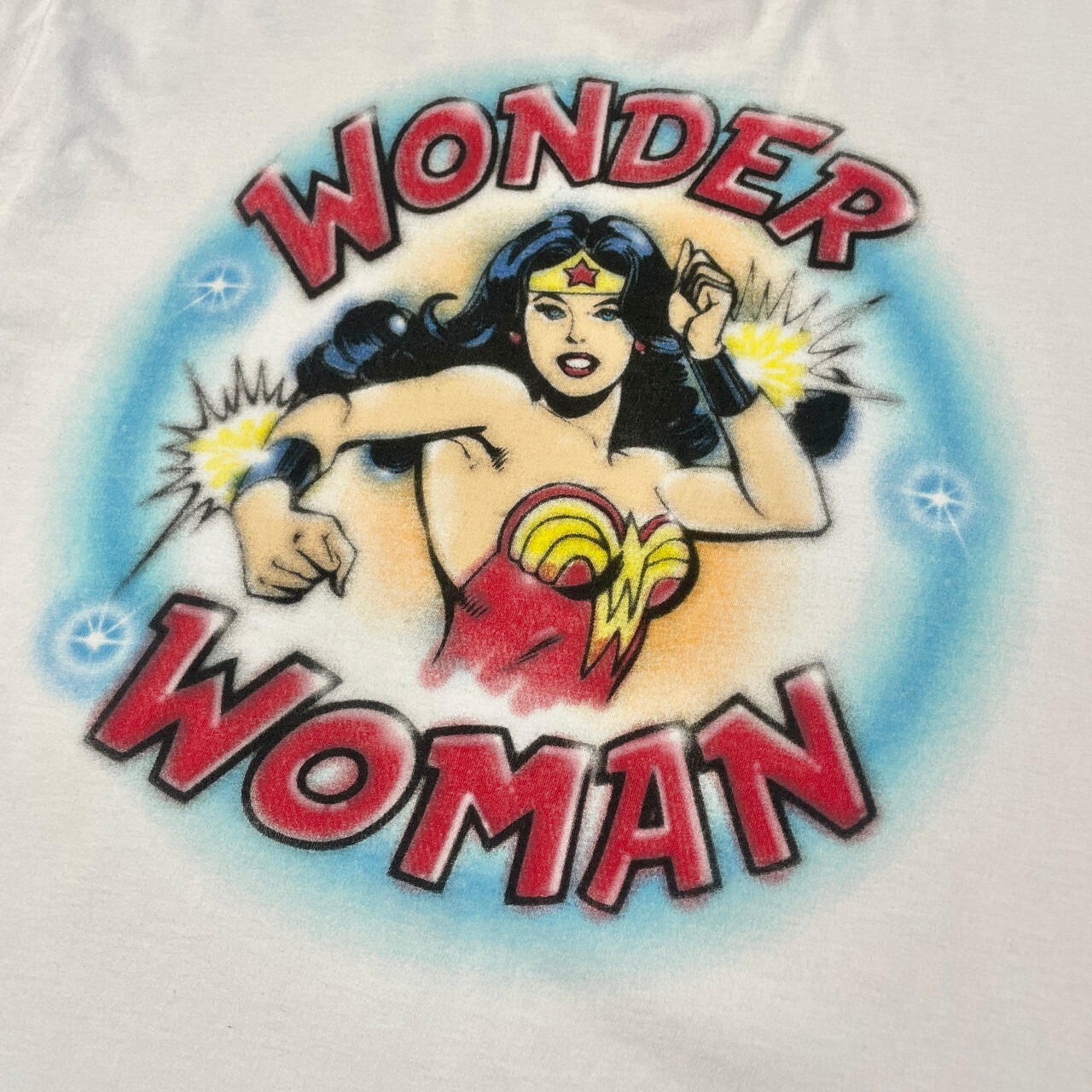 WONDER WOMAN ワンダーウーマン アート キャラクタープリント リンガー 