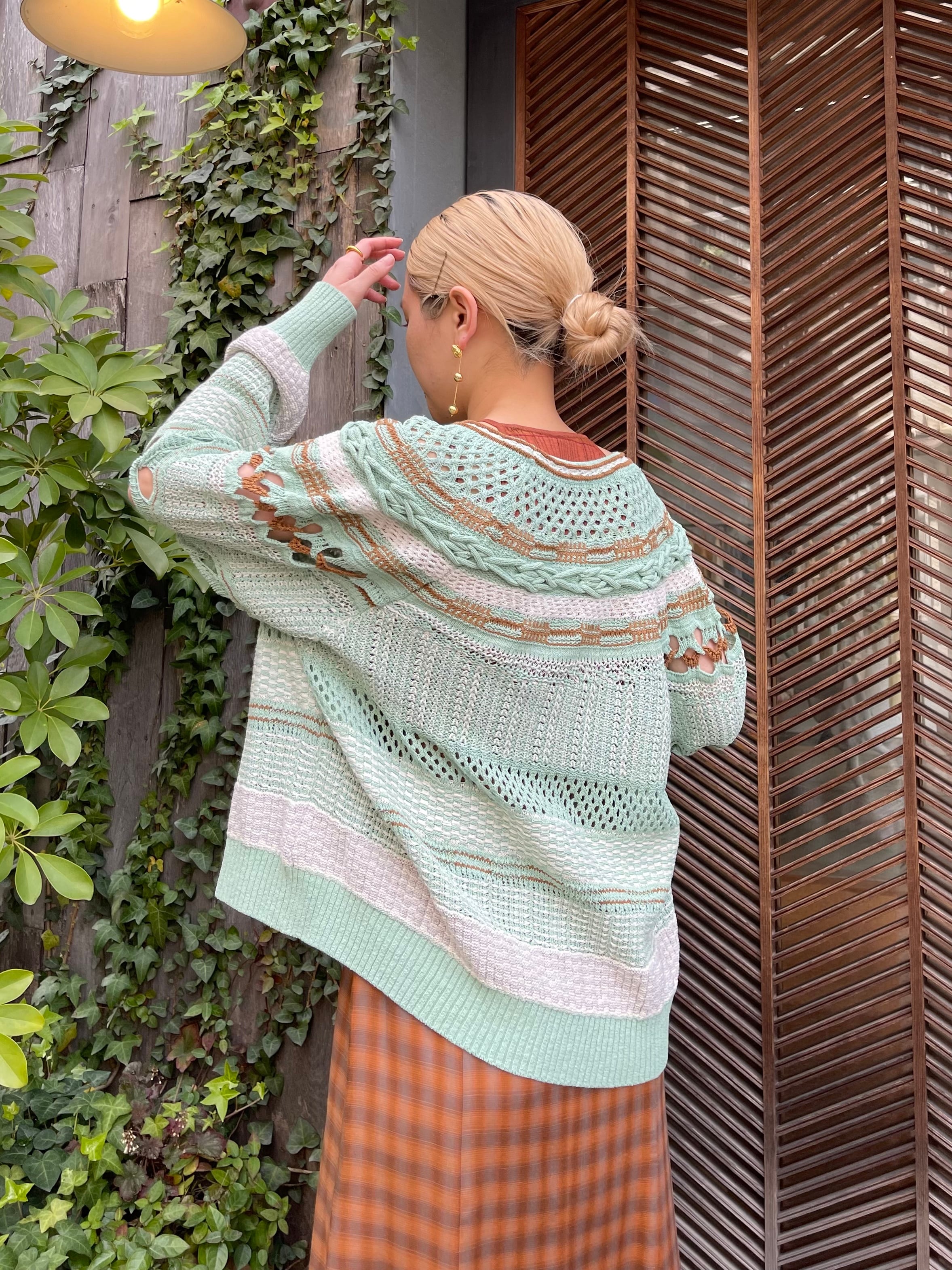 Mame Kurogouchi マメ 新品 カーディガン ニット Mame Kurogouchi  