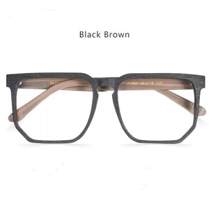 Wood Grain Oversized Glasses -square- / ウッド グレイン オーバーサイズ メガネ -スクエア-　
