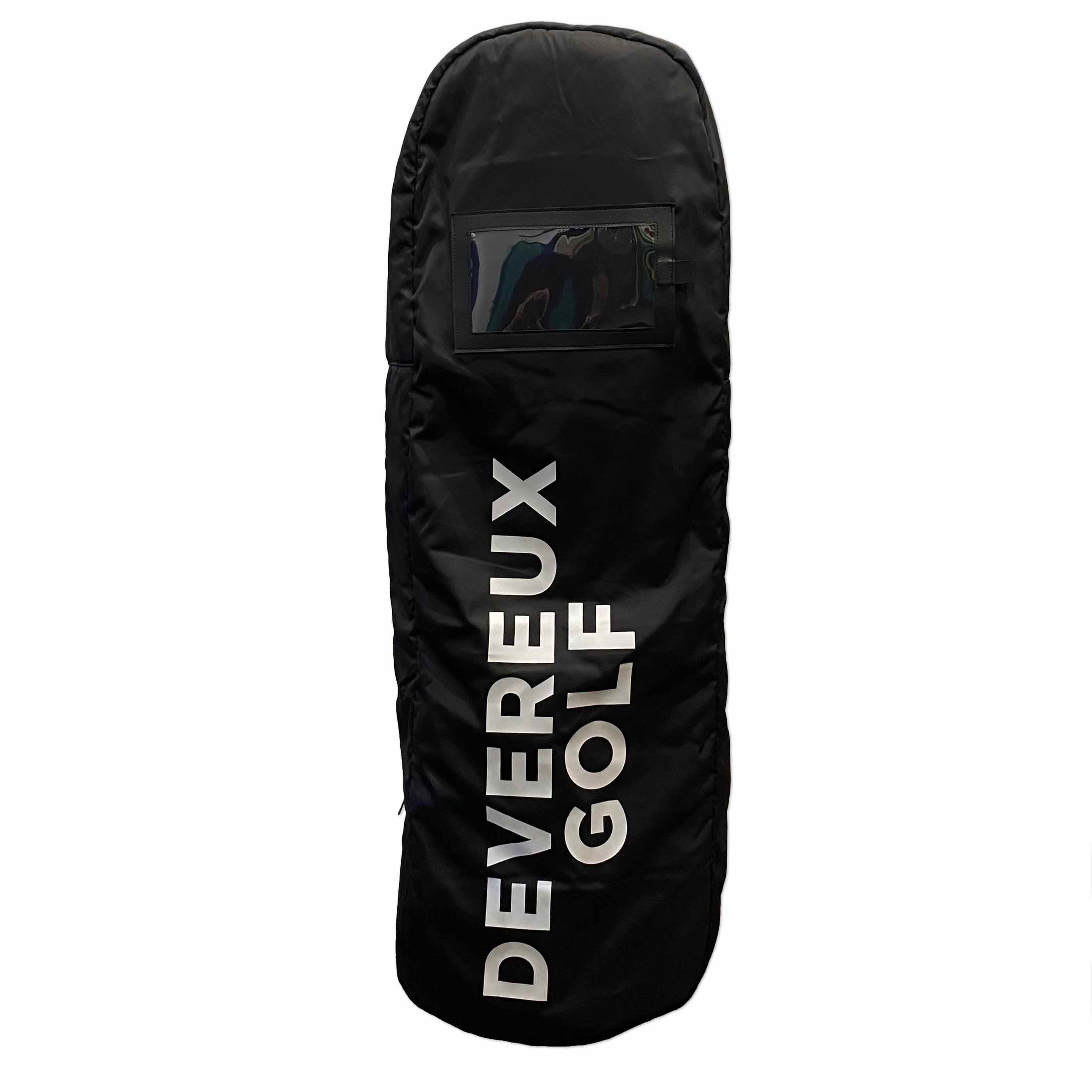 DEVEREUX GOLF】Devereux Wappen Travel Cover（BLACK） | Sandy GOLF