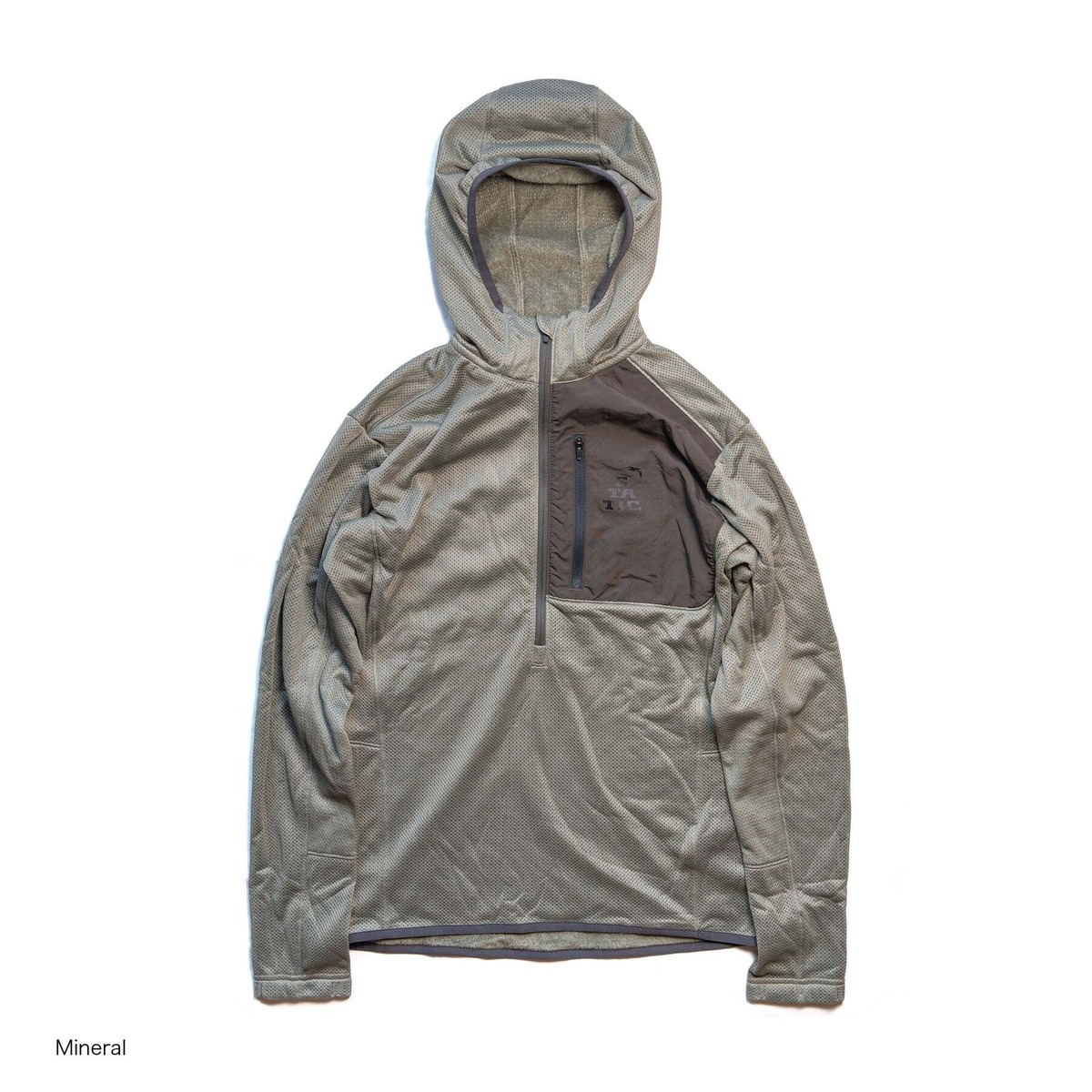 STATIC スタティック ADRIFT HALF ZIP HOODY アドリフト ハーフジップ  