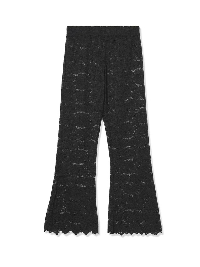 【26AW | WOMEN】NONTOKYO ノントーキョー / パンツ / レースダイレクトプリントフレアパンツ 　NON-26A-0811