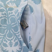 フラダンス 衣装 ワンピース ドレス MAMO HOWELL ブルー系 ハワイ製 ポケット付き フリル かわいい 華やか 鮮やか 明るい 青 水色 橙 ハワイアン アロハ ハワイアンプリント フラ ダンス レッスン 練習 オレンジ系 リゾート