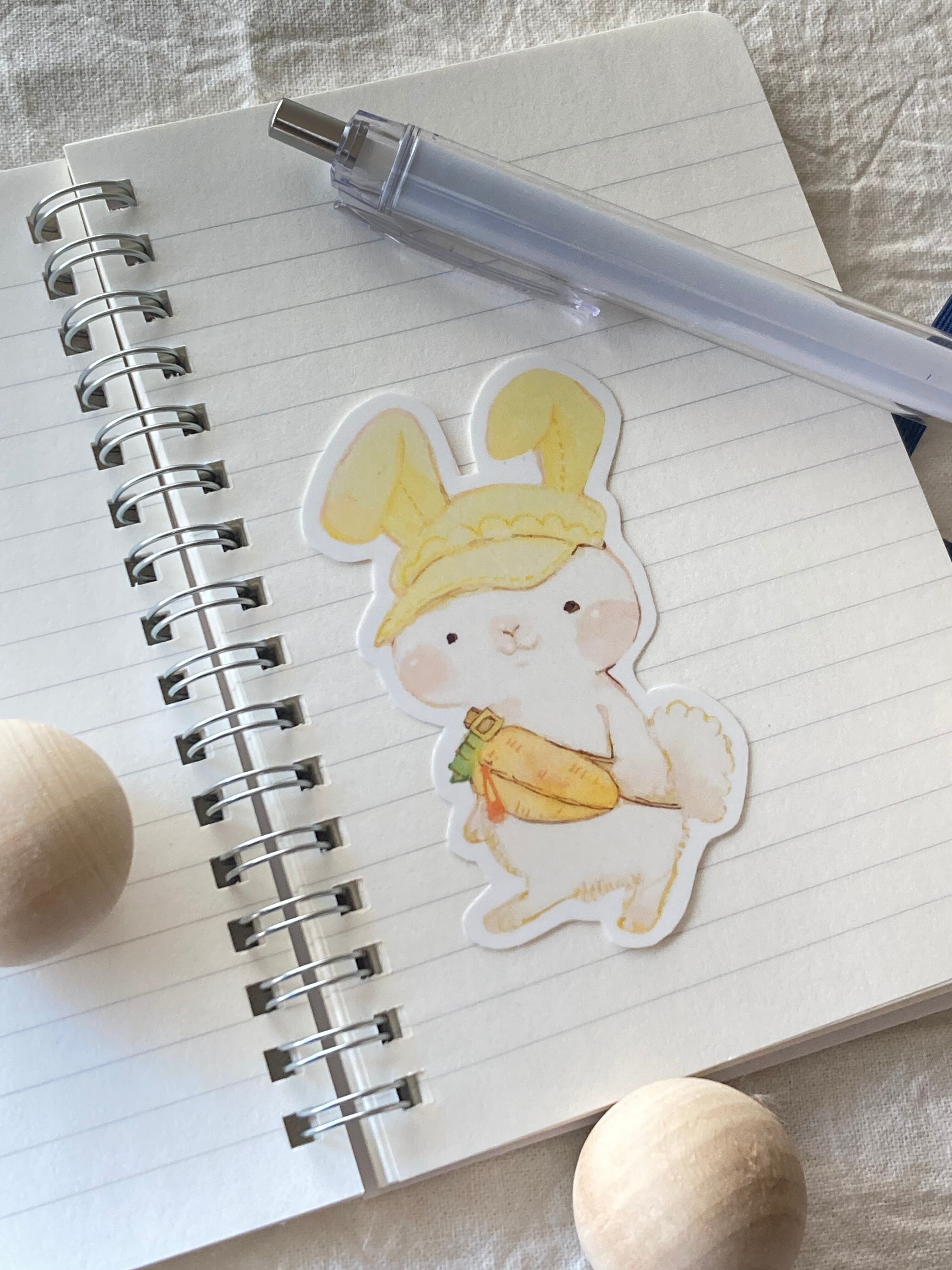 ステッカー◎うさぎコーデ