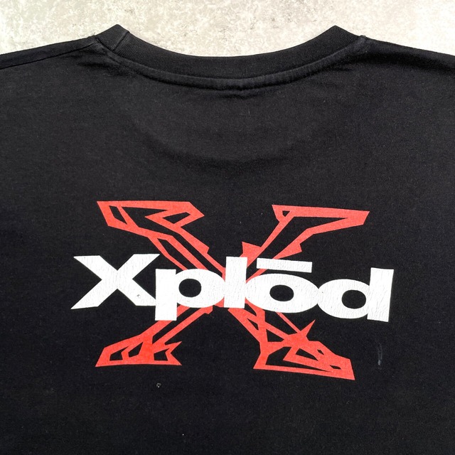 SONY X polod ソニー 企業ロゴ プリントTシャツ メンズXL相当 古着 