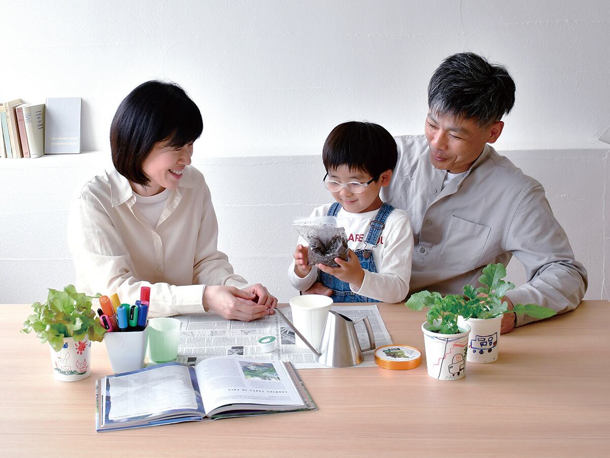 すくすく栽培セットBOX ちびちびだいこん | タネペラ