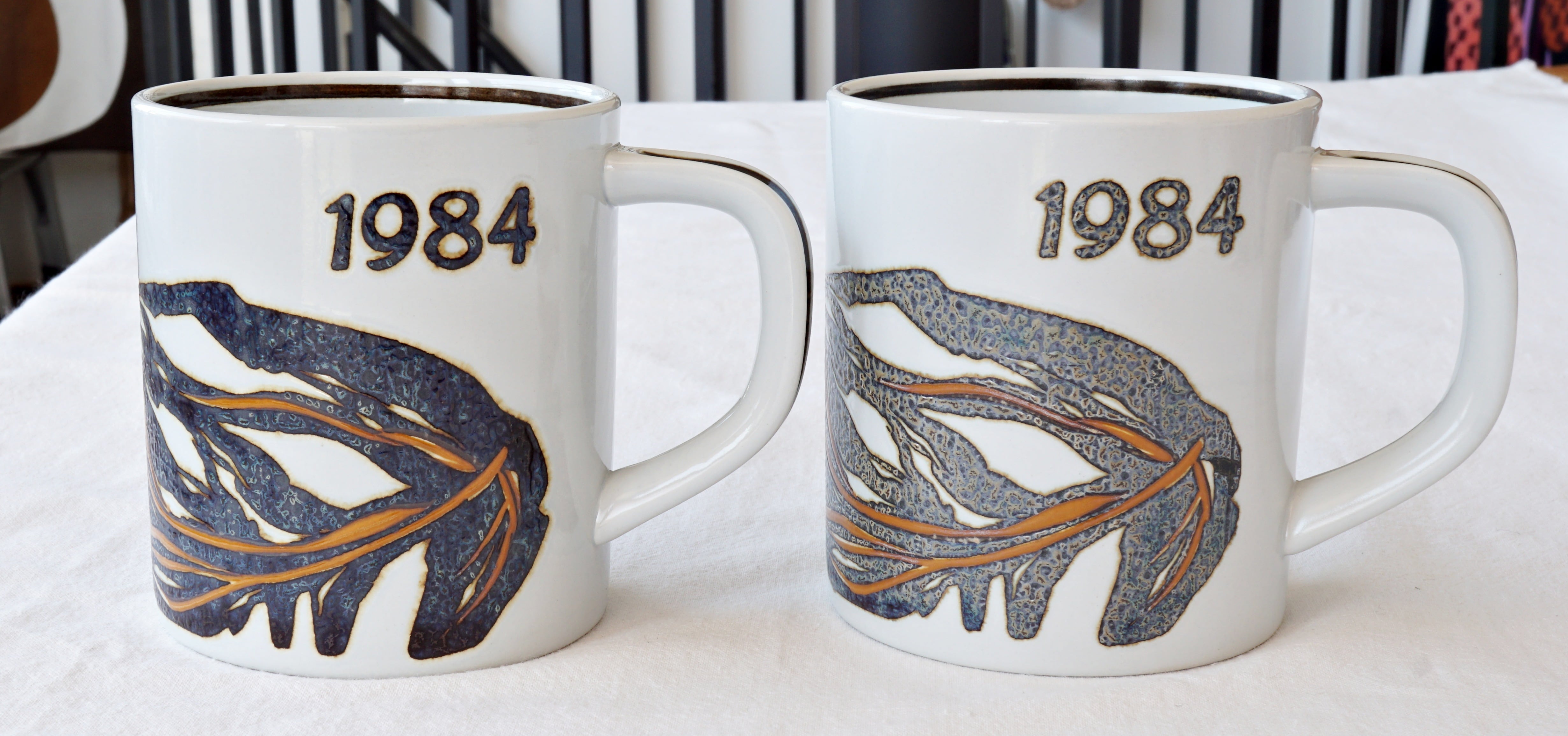 1984年 Lサイズ 700ml イヤーマグ ロイヤルコペンハーゲン Royal