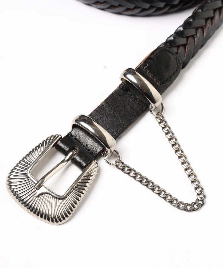26SS】JieDa WESTERN BELT(BLACK)Jie-STD-GD01_1 | IAAAM ONLINE STORE