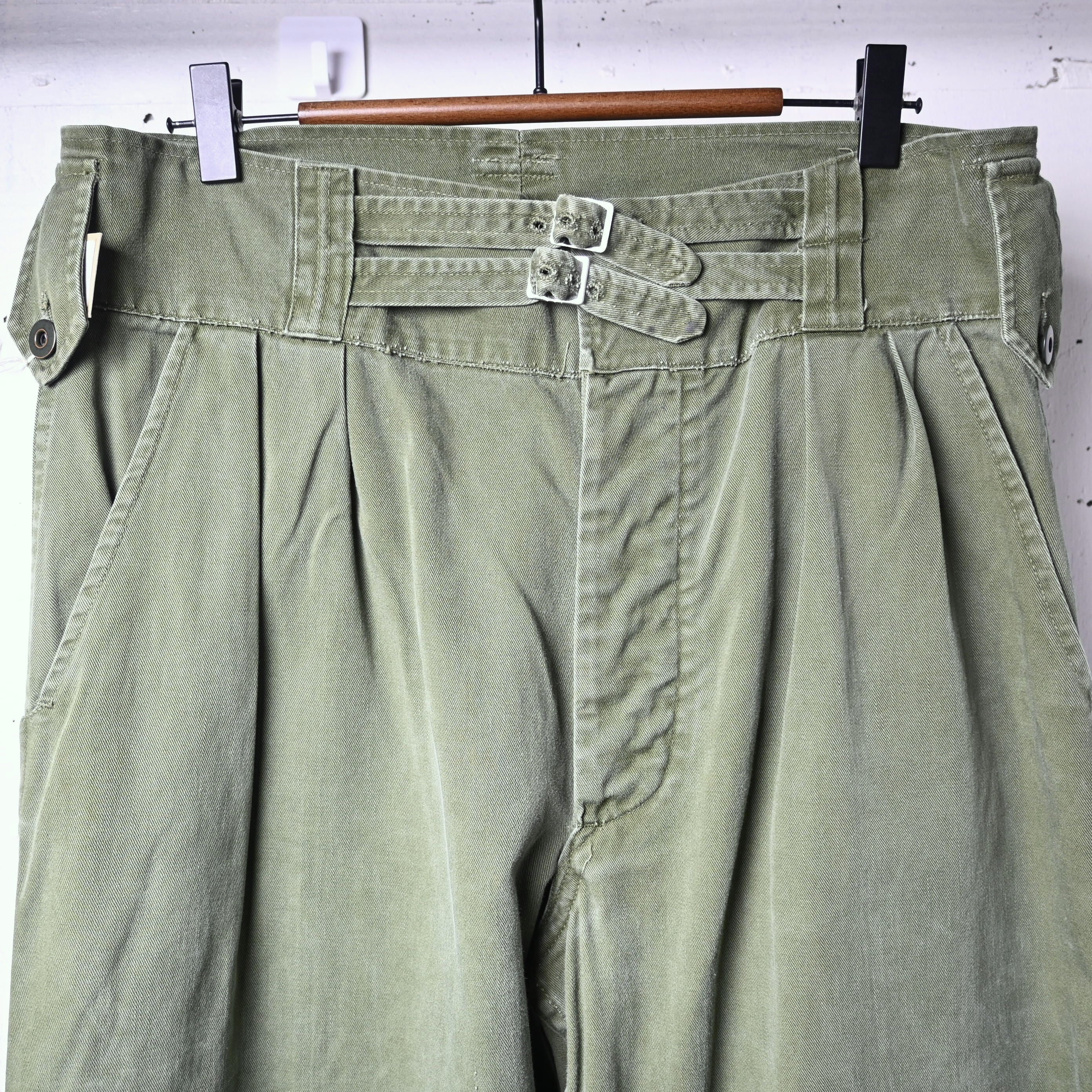 60s  Canadian Army カナダ軍　グルカパンツ 商品紹介 Royal Canadian Army 60s Gurkha Pants size:S〜M相当