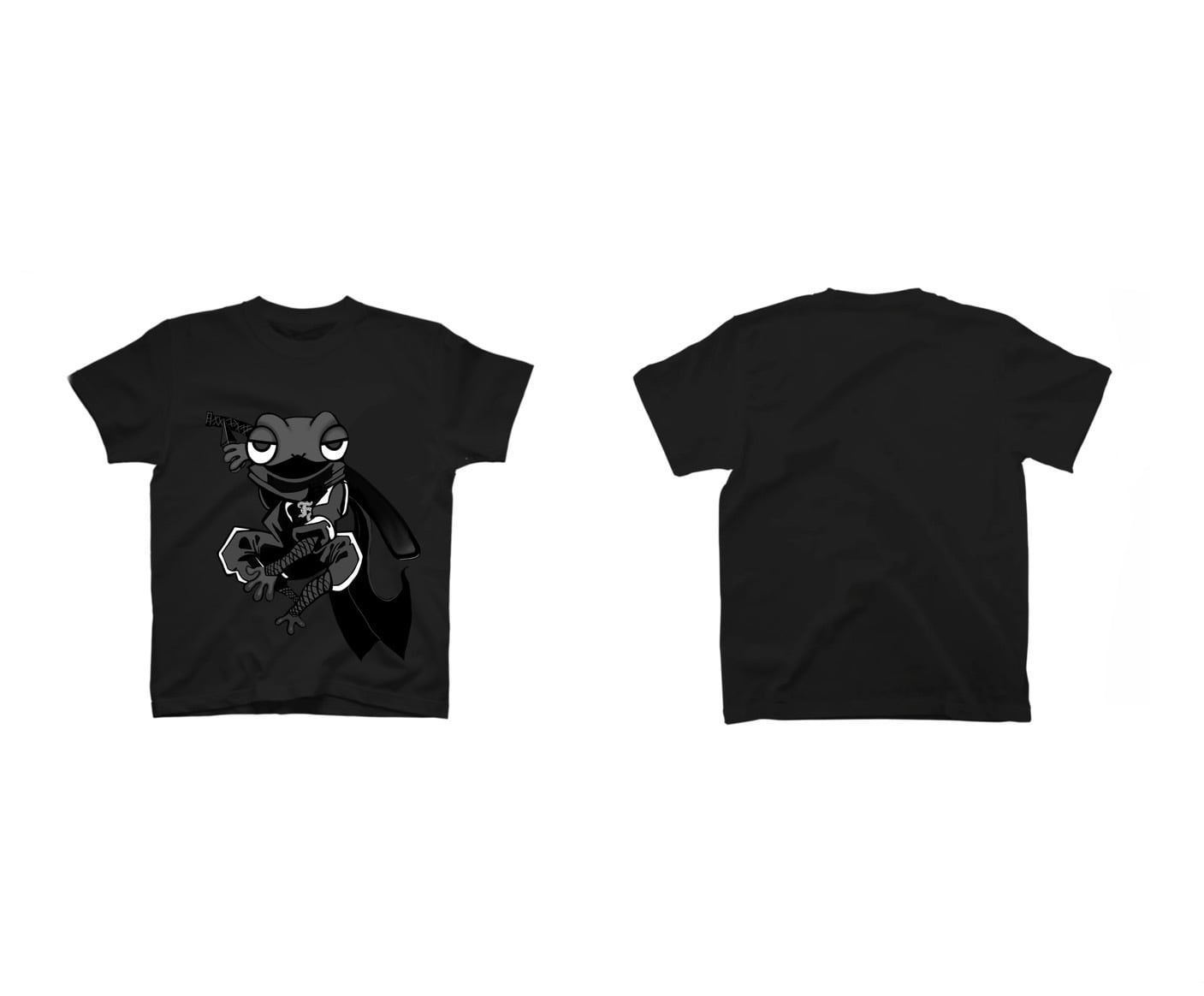 ワンポイント刺繍カエルT shirt | FROGPARTY®️