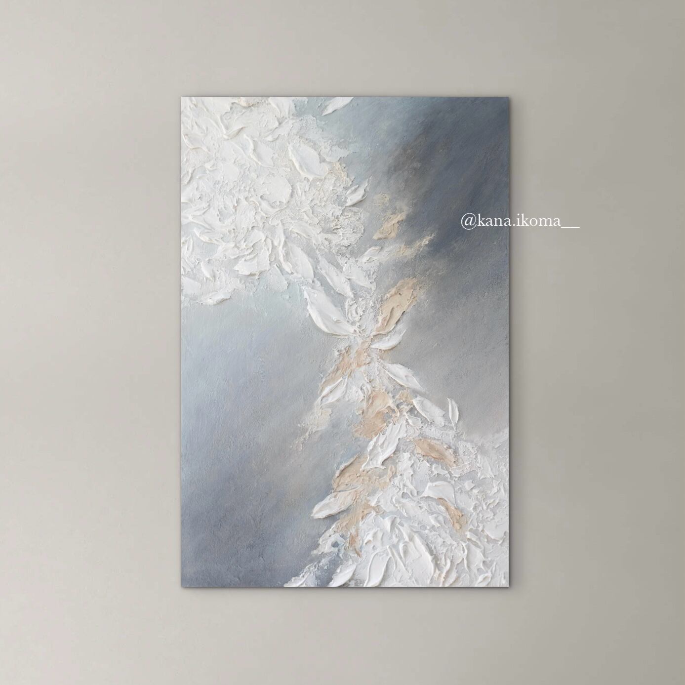 淡花のゆくえ / Interior art