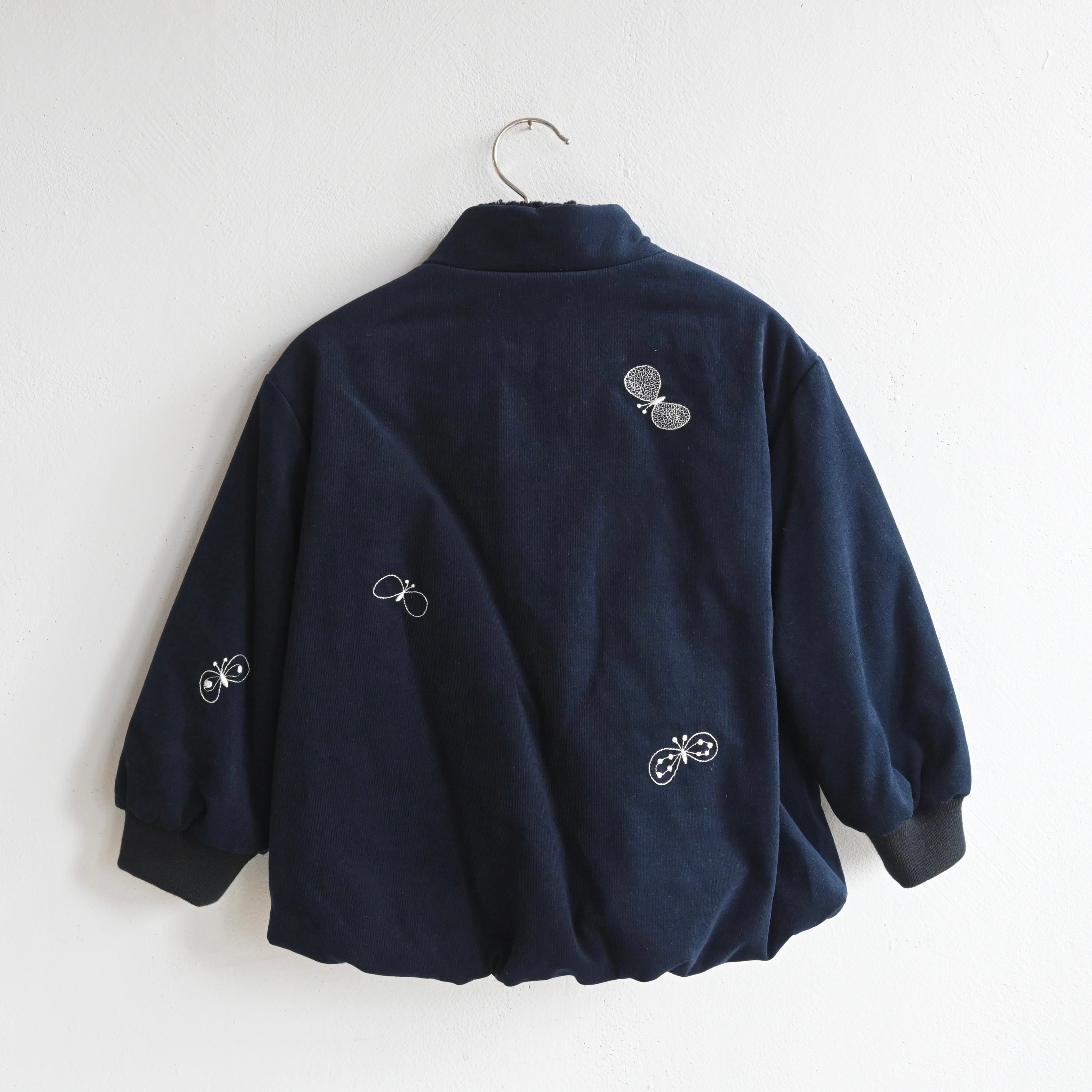 ミナペルホネン choucho ブルゾン サイズ110cm mina perhonen 2023AW》choucho ブルゾン / navy / 110-140cm | cirkel
