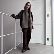 guruguruロゴスウェットPO/ブラウン