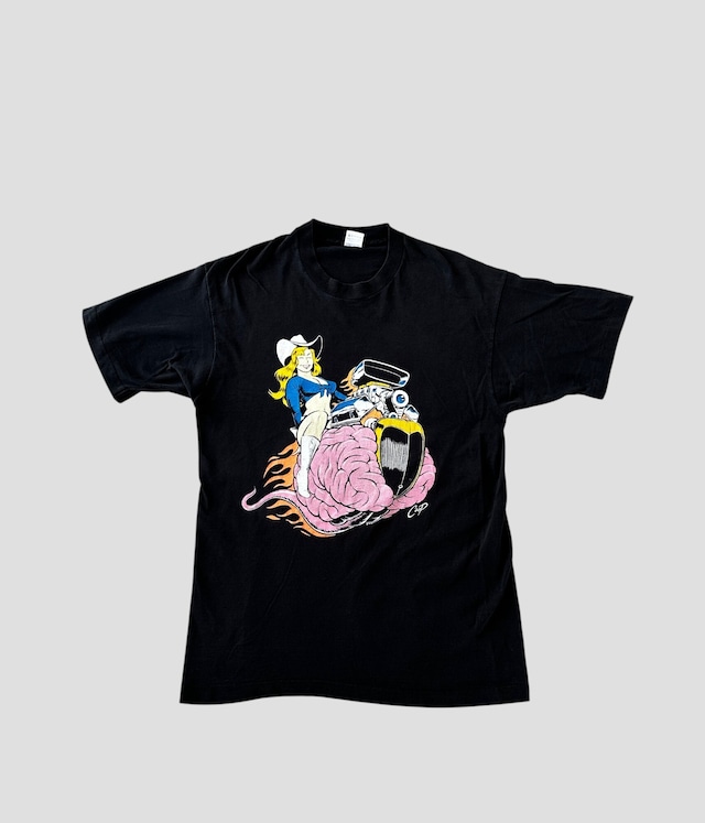 -BUTTHOLE SURFERS- Vintage 90s L Print T-shirt made in USA