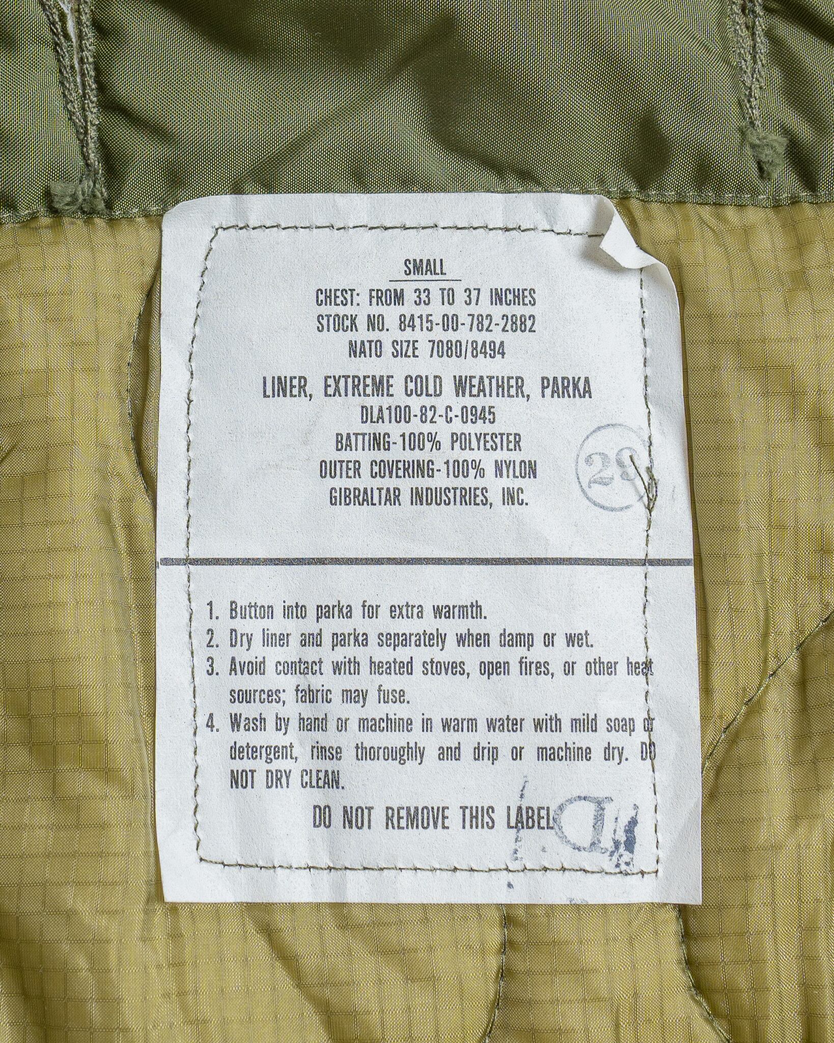 US ARMY M65 Field Jacket \u0026 Liner Set