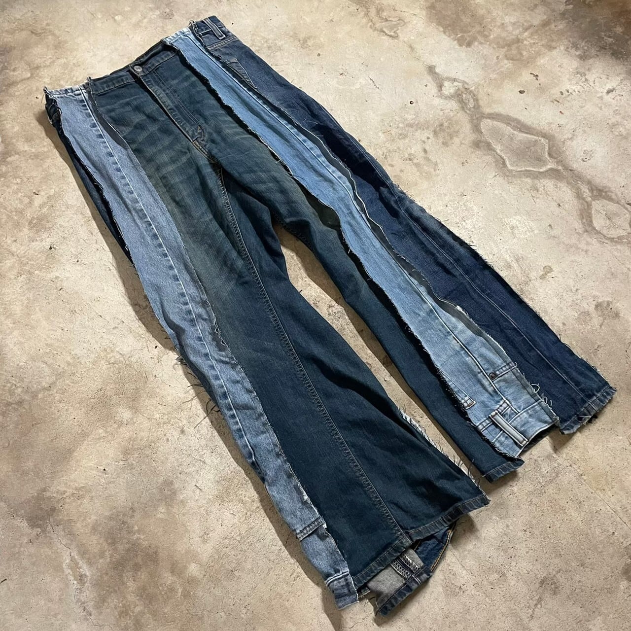 再構築 Levis NIKE オーバー サイズ ドッキング パンツ