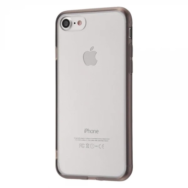 iPhone SE 用 ケース iPhone SE2 ハイブリッドケース ブラック レイアウト 耐衝撃 衝撃吸収 カメラ保護 レンズ保護 四隅ガード 滑り止め 指紋防止 汚れにくい ストラップホール付き ワイヤレス充電対応 Qi充電対応 精密設計 おしゃれ かわいい 大人可愛い シンプル 北欧風 洗練されたデザイン