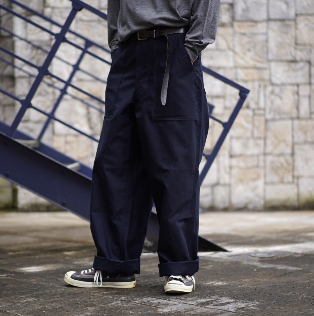 【ダークネイビー】濃紺 ツーピース THE NORTH FACE PURPLE LABEL (パープルレーベル) Cotton Nylon