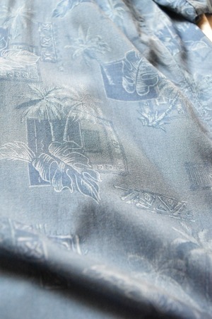 “PIERRE CARDIN” Tropical Flower Pattern Shirt