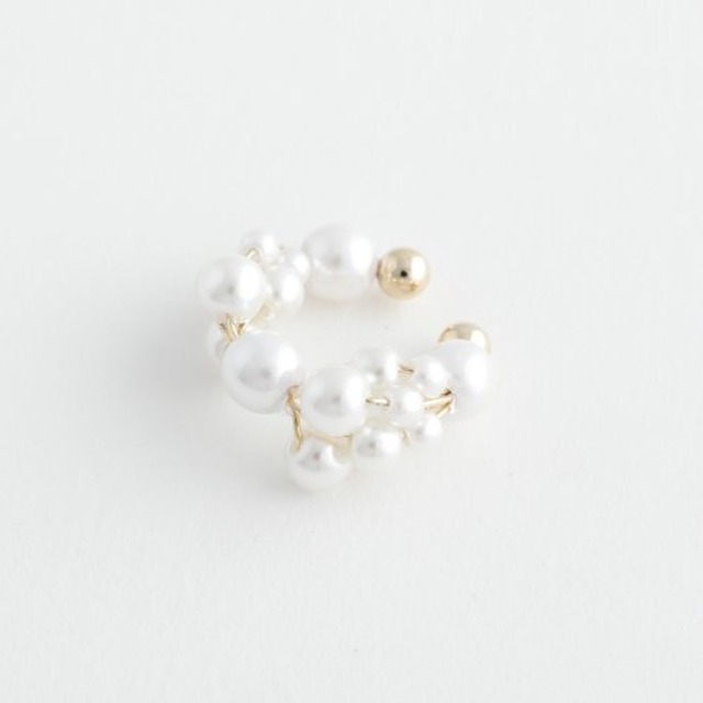 Tsubu pearl ear cuff