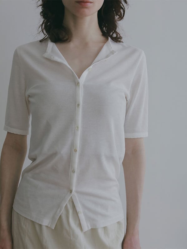 ETRE TOKYO シアーコットンシャツ | FLICKA ASHIYA