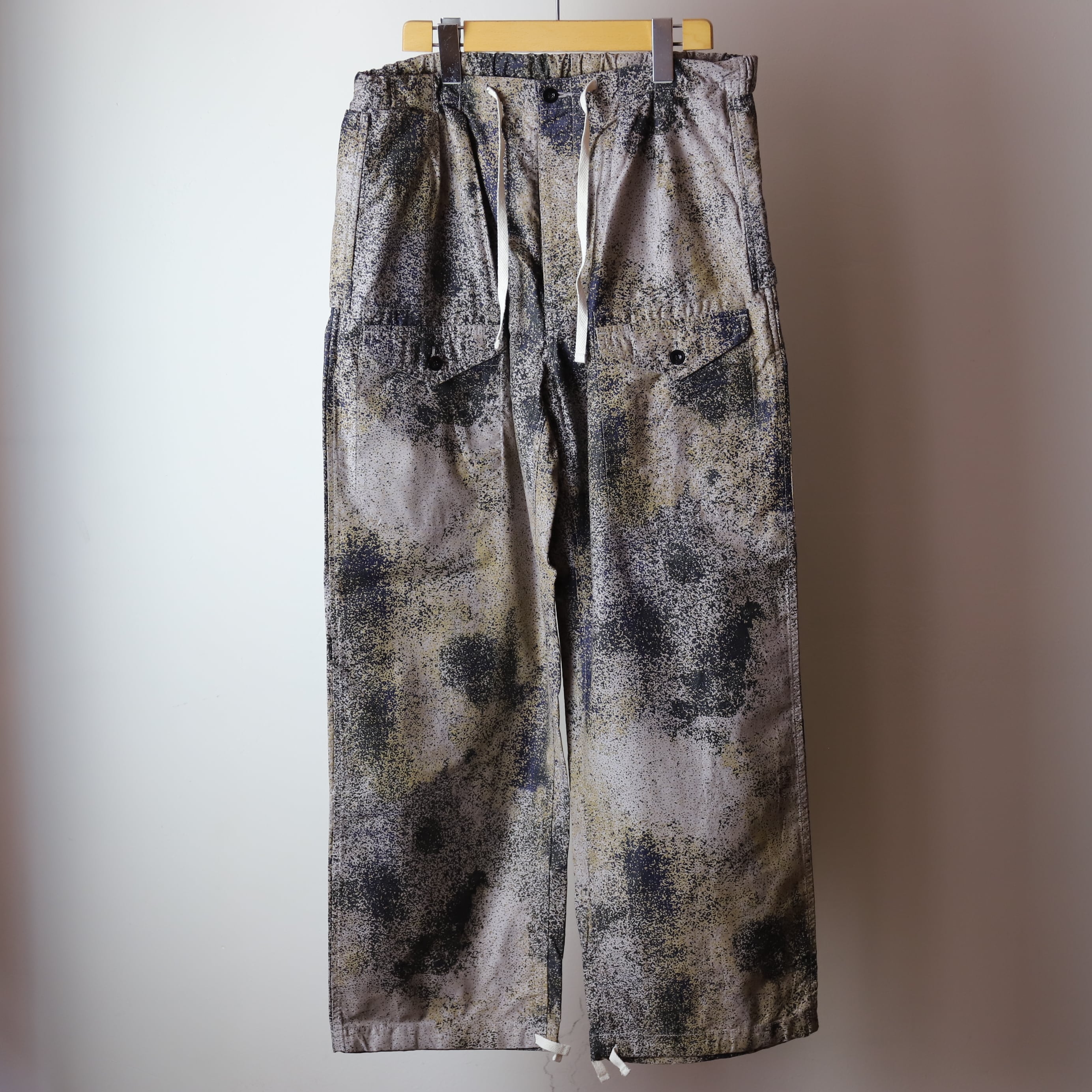 MAATEE&SONS / MUSOU TROUSER / 俺のsummer wool / MIX GREY | TIBETAN