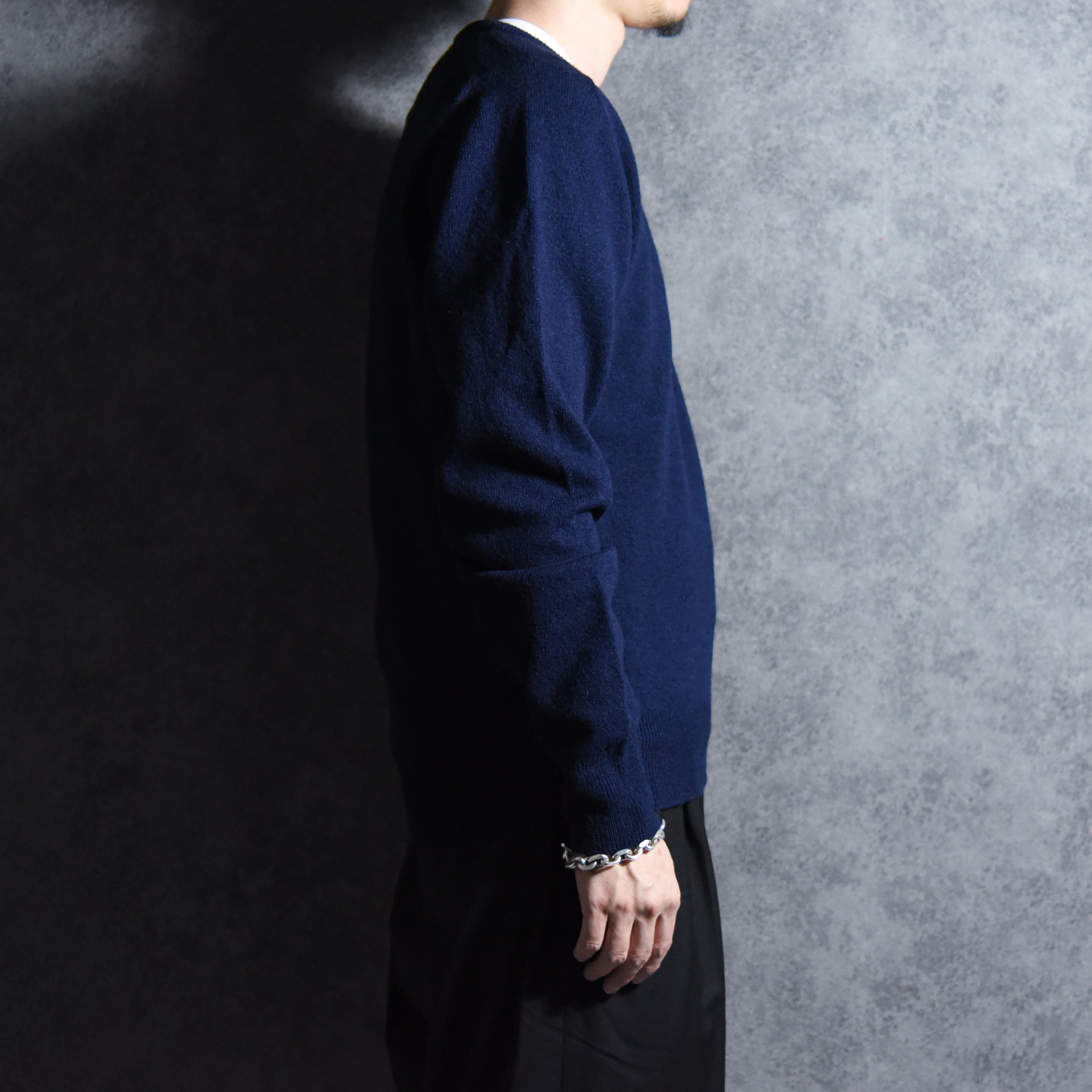 80-90s Peter Storm V Neck Sweater Knit Made in UK ピーターストーム