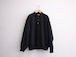 LMOND” DOUBLE AIR KNIT POLO SHIRTS BLACK”