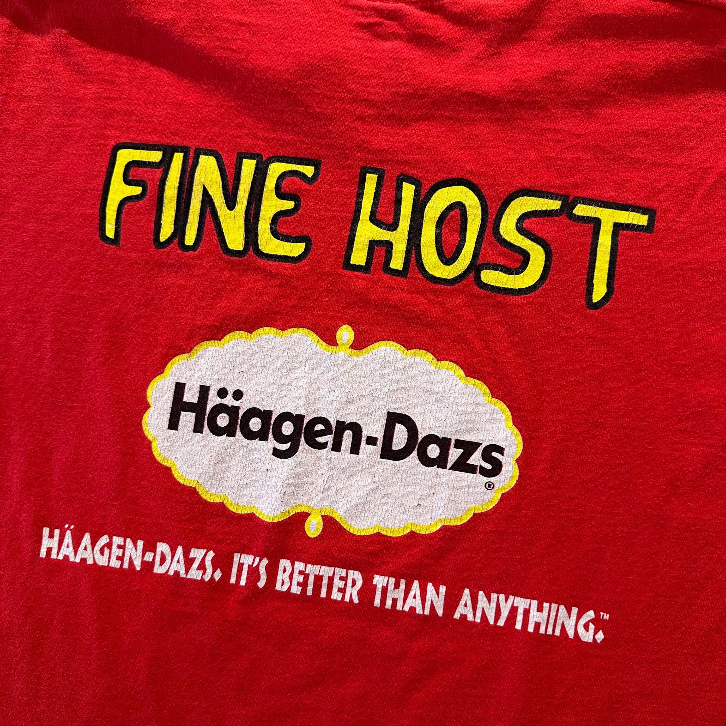90s Häagen-Dazs ロゴTシャツ 90s HAAGEN-DAZS T-SHIRT | BerBerJin Yuhodo