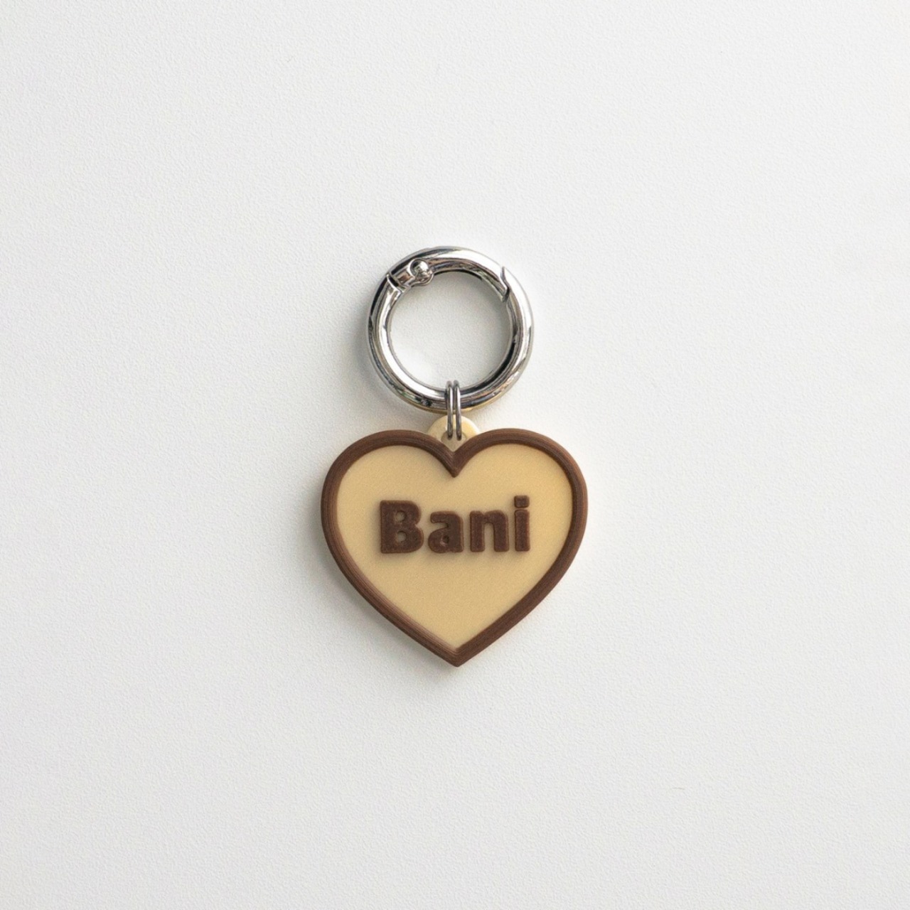【予約】[ Snugroo ] Name Tag｜Choco Vanilla - 1