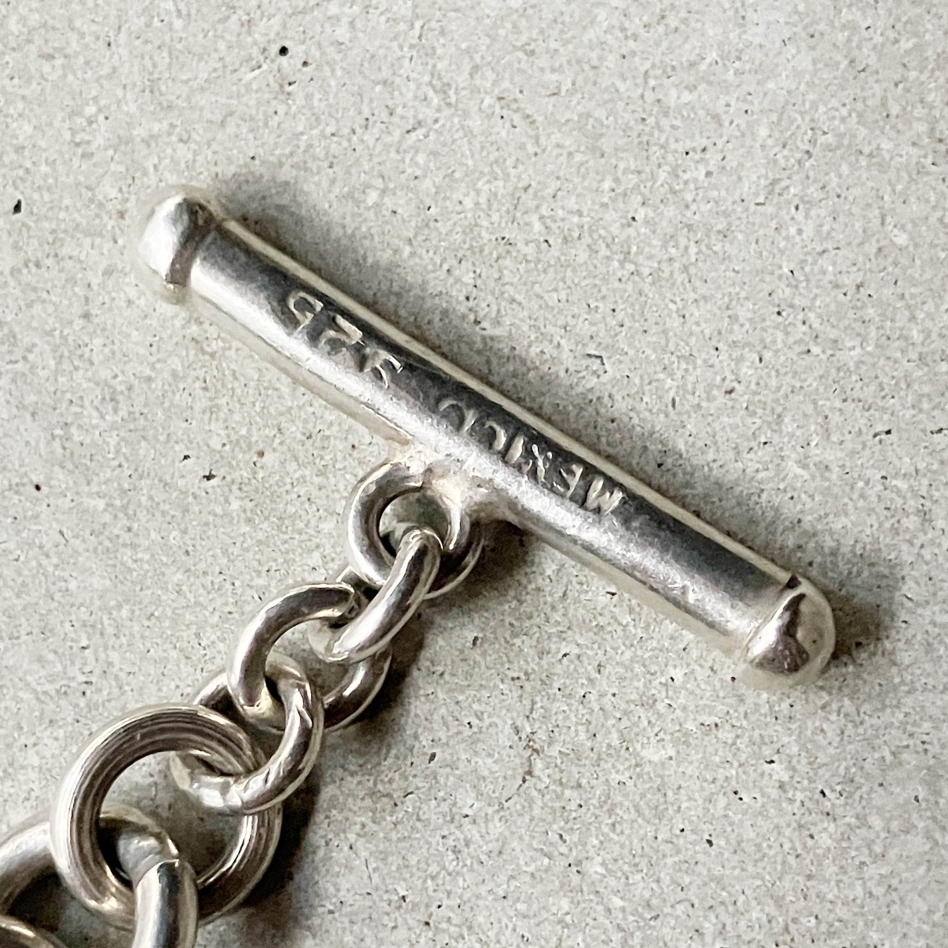 メキシコ製 MEXICO VINTAGE CHAIN ブレスレット SILVER925 | unune