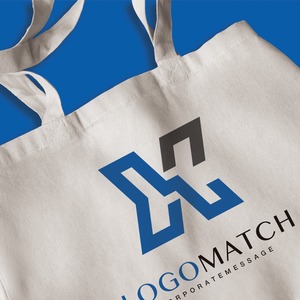 力強く連携するHのロゴ