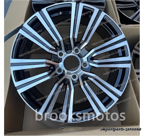 22インチ 新品ブラックスタイル ホイール ランドクルーザー Lexus LX570 5x150 22x9 4本セット -