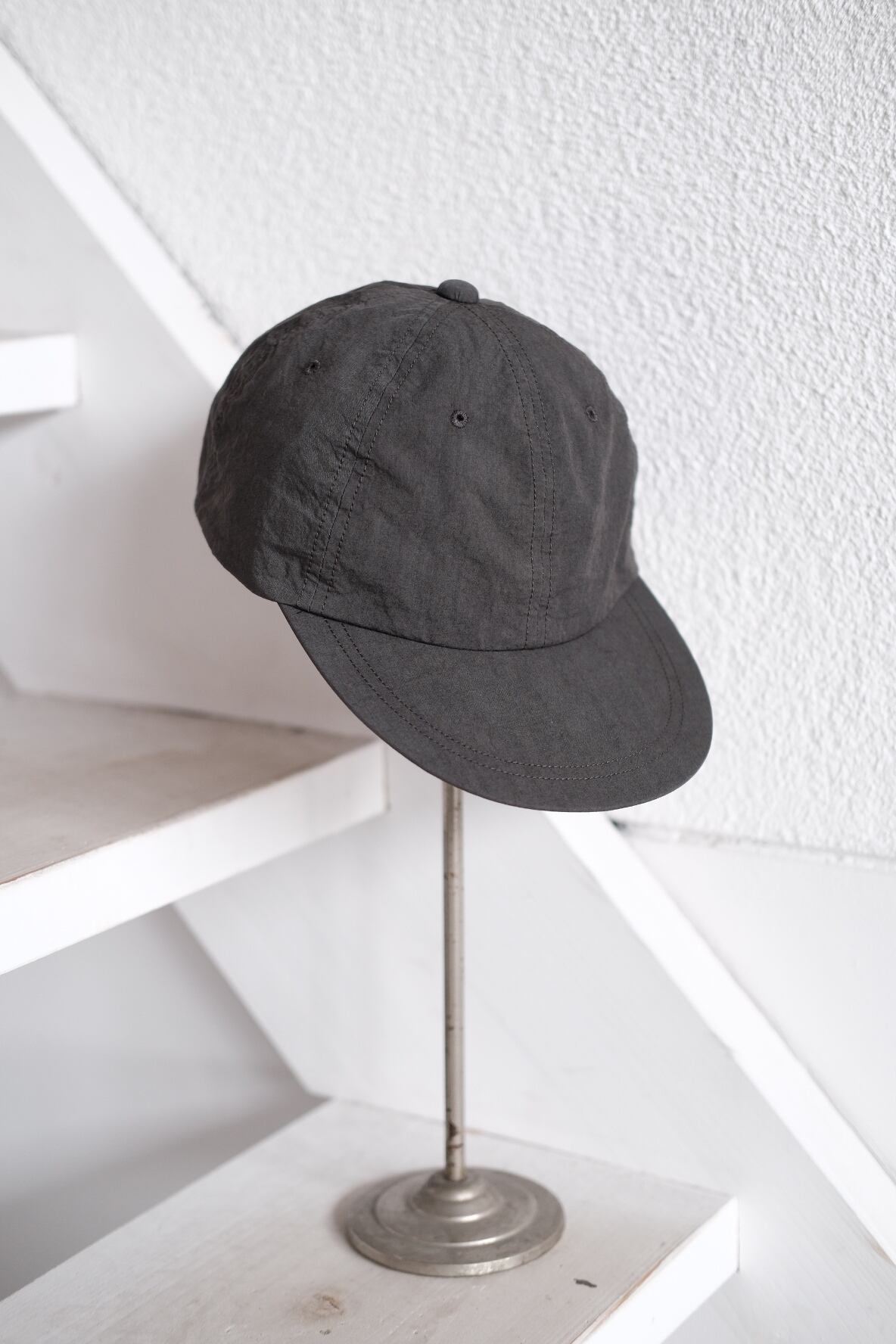 ENDS AND MEANS / 6 PANEL CAPダークグレー 3sixteen 【公式通販】